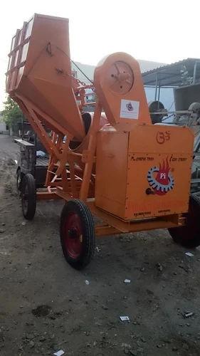 Hydraulic Concrete Mixer Diesel | Semi-Automatic Portable Mixer | MS Chassis Heavy Duty 3