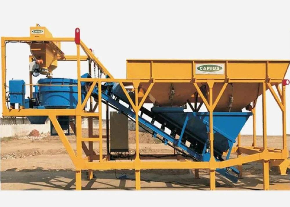 Fully Automatic Concrete Batching Plant 30 m³/hr | Twin Shaft Mixer | 100 Ton Silo | 150 kW 2