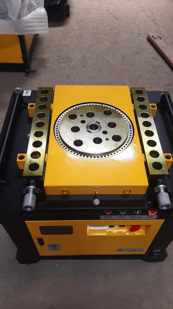 Single Phase Bar Bending Machine (25mm Max Capacity, 9 Rpm) 2