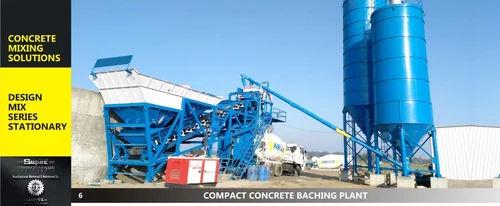 Compact Concrete Batching Plant | 30 Cum/hr Automatic Batching Plant