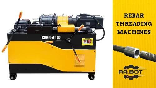 Automatic TMT Bar Threading Machine | 35 mm Rebar Thread Rolling Machine