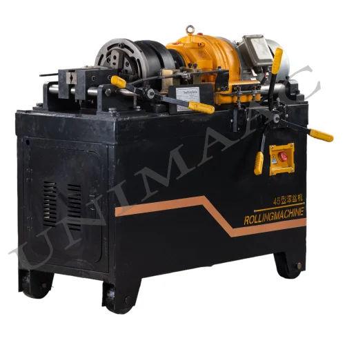 Unimaac Fully Automatic TMT Bar Threading Machine – 10–42 mm Capacity