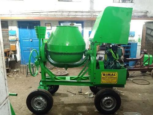 Bimal Concrete Mixer Machine with Kirloskar Engine | Half Bag | Diesel | Tilting Drum 3