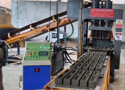 Automatic Cement Brick Making Machine 1500 Bricks/Hour | Hydraulic Brick Machine