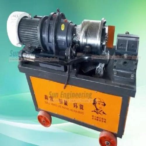 Rebar Thread Rolling Machine Up to 50 mm | 7.5 HP Semi-Automatic Thread Rolling Machine