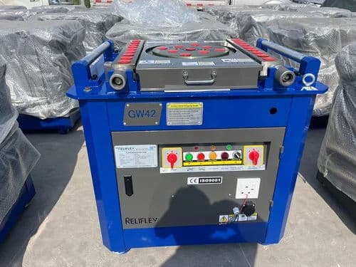 RELIFLEX Automatic Rebar Bending Machine 6–32MM | Industrial Semi Automatic Bar Bender