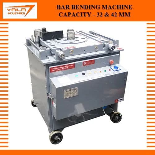 40mm Semi Automatic Bar Bending Machine | 180° Electric Rebar Bender