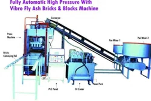 Fully Automatic Fly Ash Brick Making Machine – Hydraulic Fly Ash Brick Production Machine 1