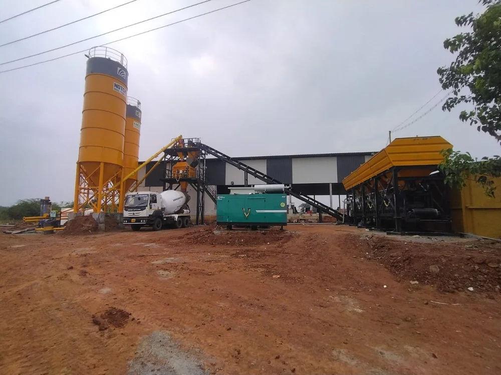 Ready Mix Concrete Plant 45 m³/hr Output | Automatic RMC Plant Price in India