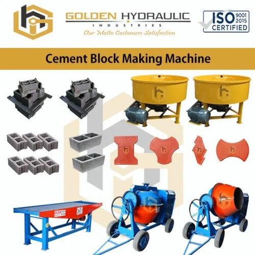 CBMM-01 Cement Block Making Machine | Automatic 1000 Bricks Per Hour