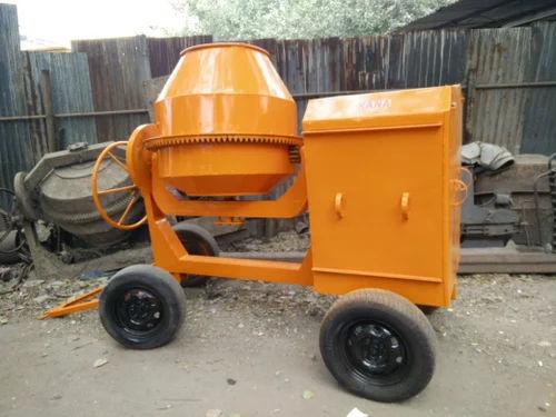 Harjai 750L Cement Mixer Heavy Duty | Automatic Electric Engine, Construction Use, Made in India