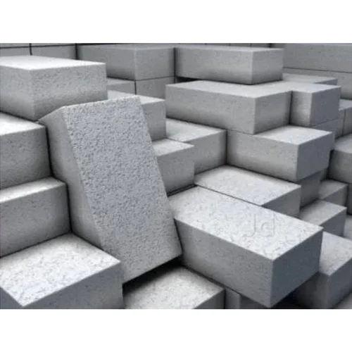 Grey Cement Bricks 600x200x50 mm – Fire Resistant Solid Blocks for Partition Walls