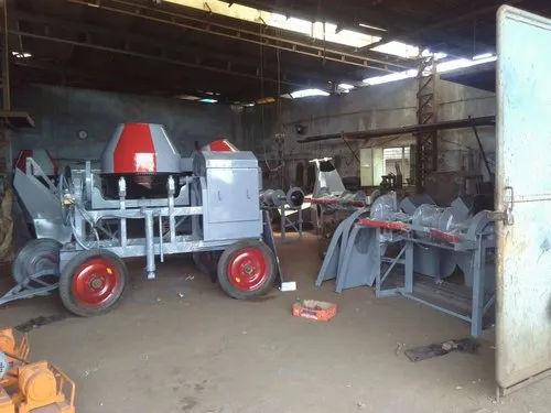 Crompton Concrete Mixer 7/5 CFT Without Hopper | Tilting Drum Heavy Duty Construction Mixer 2