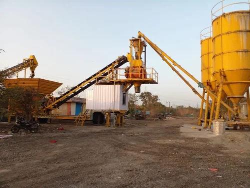 Automatic Electric RMC Ready Mix Concrete Plant | Concrete Batching Plant Made in India