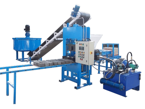 16 Bricks Fly Ash Brick Making Machine | 3500 Bricks/Hour Semi Automatic