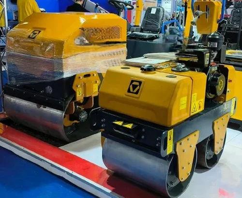 Double Drum Walk Behind Vibratory Roller – 600mm Drum | 5HP | Hydraulic Drive | 20kN Force 2