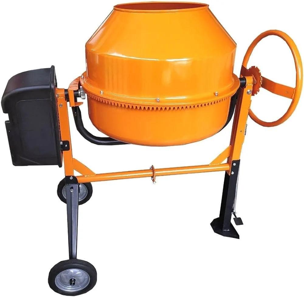 Cement Mixture Machine 1 Bag Capacity | Diesel Tilting Drum Mixer 200–500L Industrial Use 1