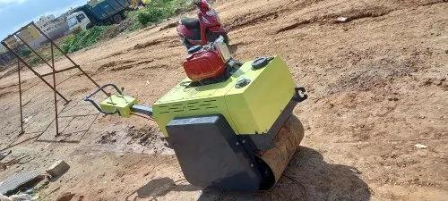 GE-600 Walk Behind Roller Compactor (650mm Drum Width) – 450kg Heavy Duty