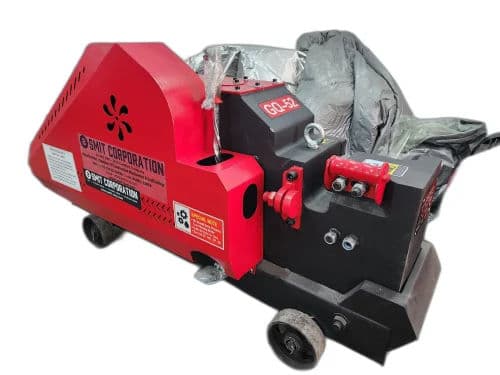 SM GQ50 Steel Bar Cutting Machine – 42mm Fully Automatic TMT Cutter