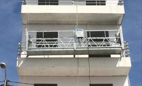 Building Suspended Rope Platform | 100 kg Capacity | Single Mast System 2