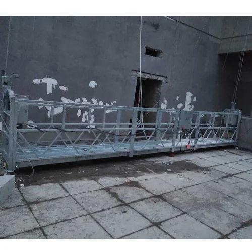 800 Kg Rope Suspended Platform | Double Mast Construction Cradle