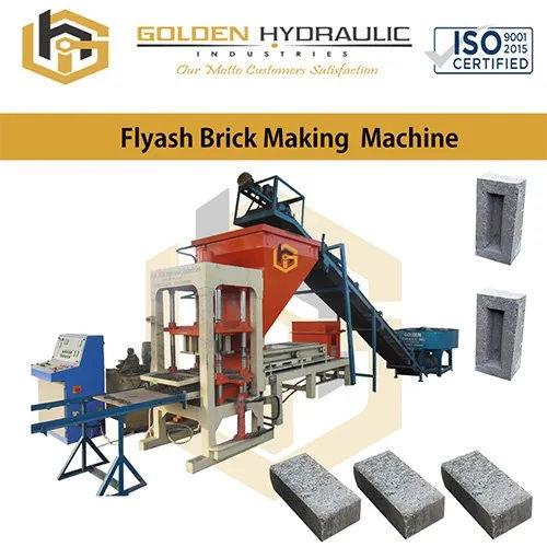 Automatic Concrete Fly Ash Brick Making Machine | 2500 Bricks Per Hour