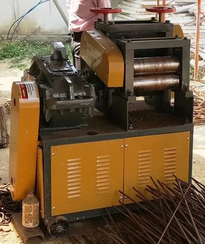 Rebar Scrap Straightening Machine | Semi Automatic Bar Straightener | Best Price India