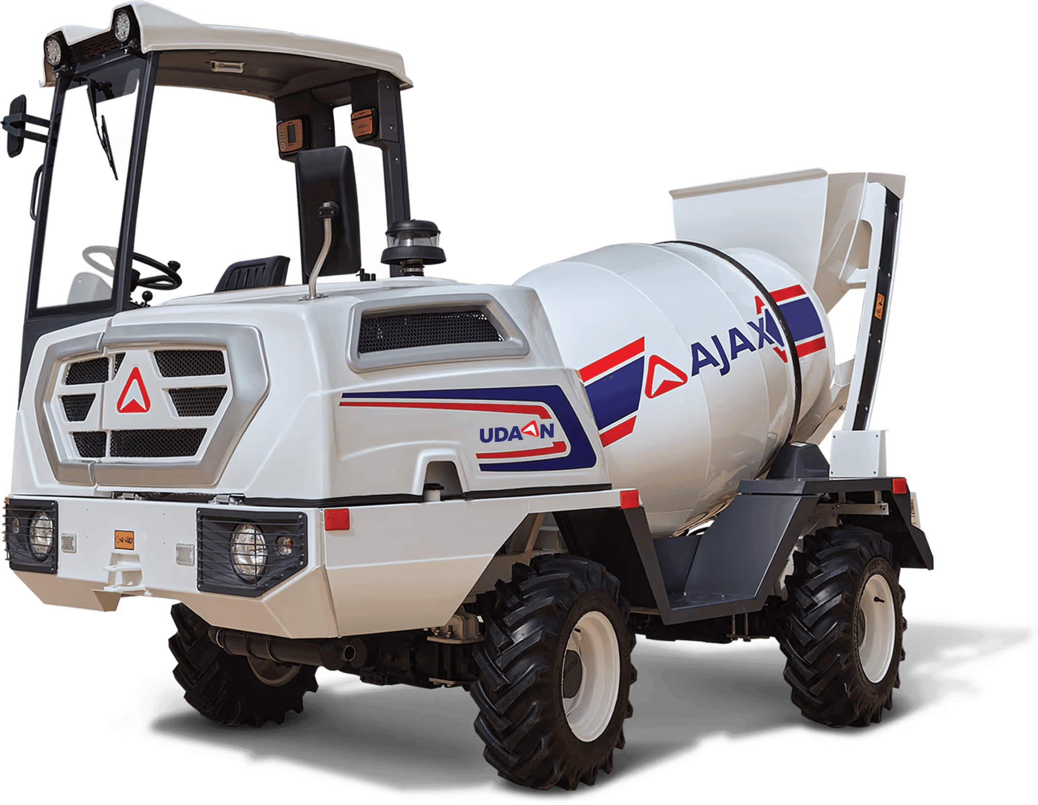 Udaan Self Loading Concrete Mixer - Ajax Dealer Orion Equipment