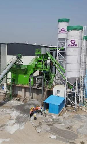 20 m³/hr Ready Mix Concrete Batching Plant Diesel Automatic | Mild Steel RMC Plant