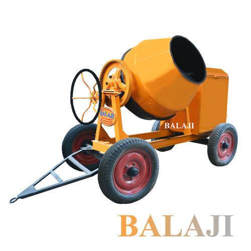 Cement Concrete Mixer 500L Tilting Drum | 14 RPM | Mild Steel Construction Mixer | Balaji Descripti 2
