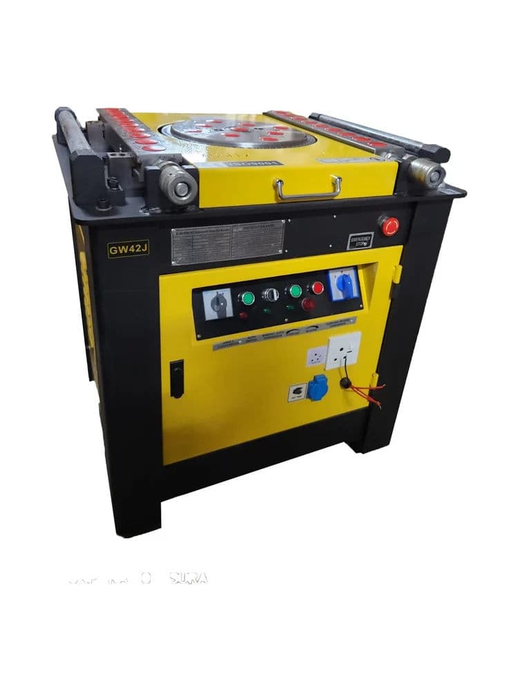 GF20 Rebar Bending Machine – 16mm Automatic TMT Bar Bender (180° Bend)