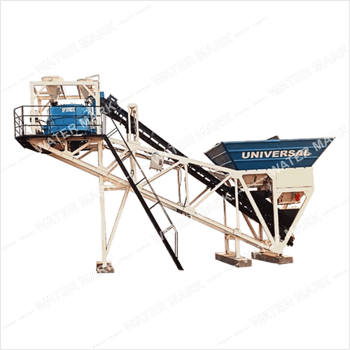 30 m³/hr Ready Mix Concrete Plant Universal | Fully Automatic Pan Mixer RMC Plant | 4 Bin System