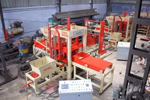 MIXWELL FAM-1800 Fly Ash Brick Making Plant | 1500–2000 Bricks/Hour Automatic