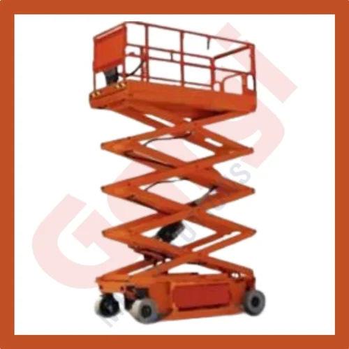 30 Feet Electrical Scissor Lift 1000 kg Capacity 3 x 7 ft Platform Lift Table 1