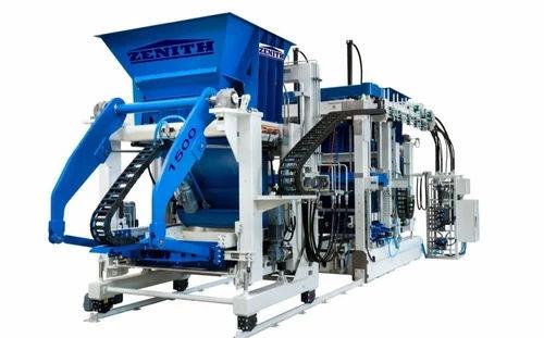 Automatic Concrete Block Making Machine – 500 to 3000 Blocks Per Hour Capacity
