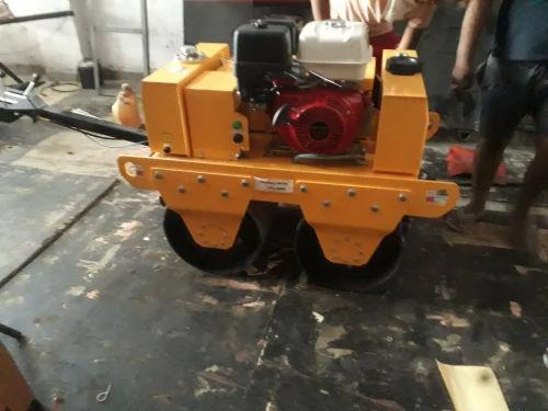 FBES Dual Drum Walk Behind Roller | 9HP Diesel Compactor 600mm Drum Width