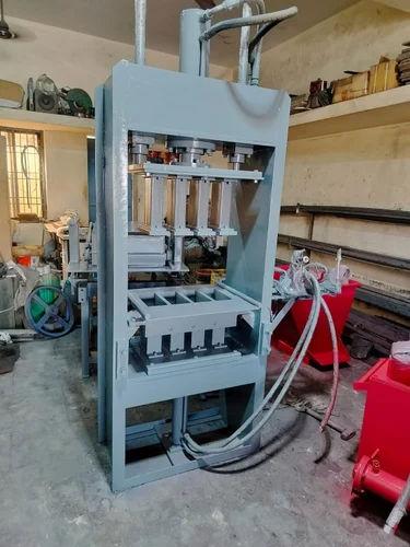 MBR 16 Hydraulic Press 4 Brick Making Machine – 1500 Bricks/Hour | 3 Phase | 5 HP