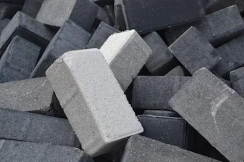 Rectangular Concrete Bricks 9x4x3 Inch | Heat Resistant Grey Concrete Bricks for Side Walls 2