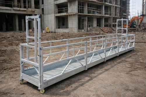 800 Kg Rope Suspended Platform | 7.5 m Cradle | 100 m Working Height 1