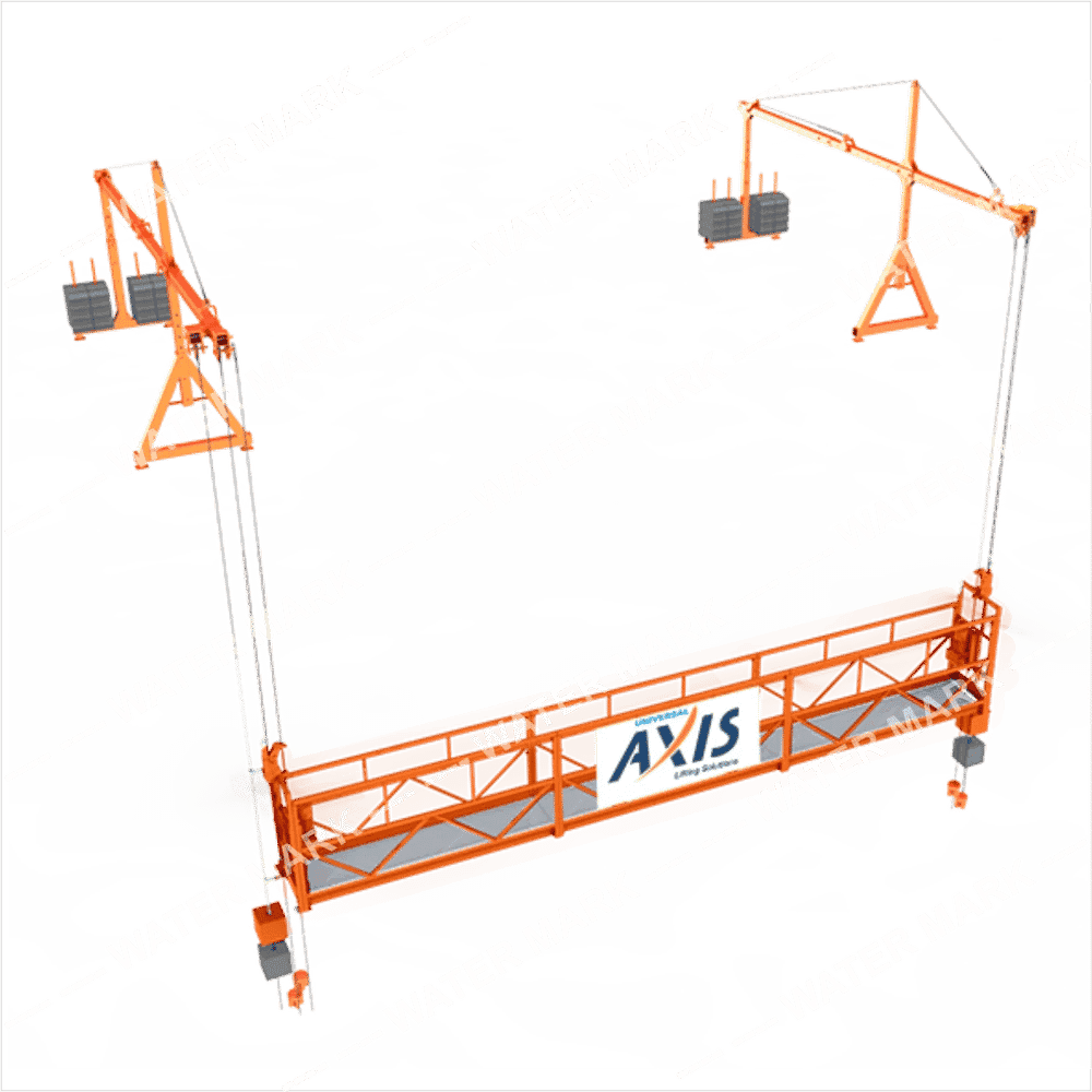 800 Kg Double Person Suspended Platform | 1.5 to 10 m Rope Access System