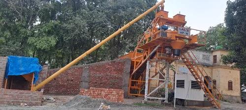 Ready Mix Concrete Plant 45 m³/hr – Automatic Pan & Twin Shaft Mixer | Diesel Powered RMC Plant