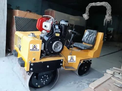Pinnacle FVR 850 Ride On Vibratory Roller – 10 HP Greaves, 30kN, 700mm Drum