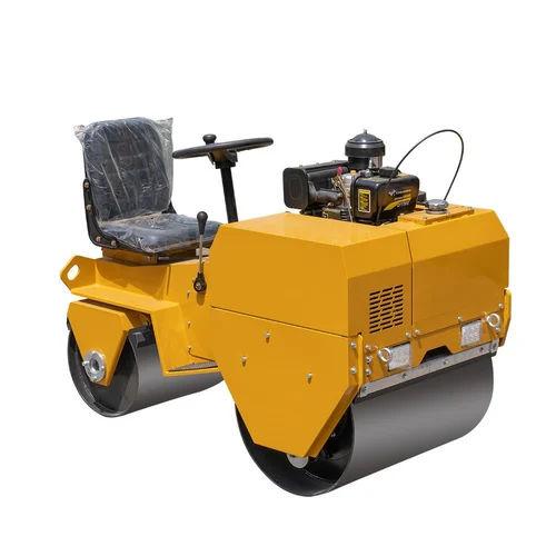 10 HP Vibratory Double Drum Road Roller | Hydraulic Compaction Machine