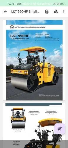 2.5 Ton Mini Roller | 1000 mm Drum Diesel Road Roller with Electric Start