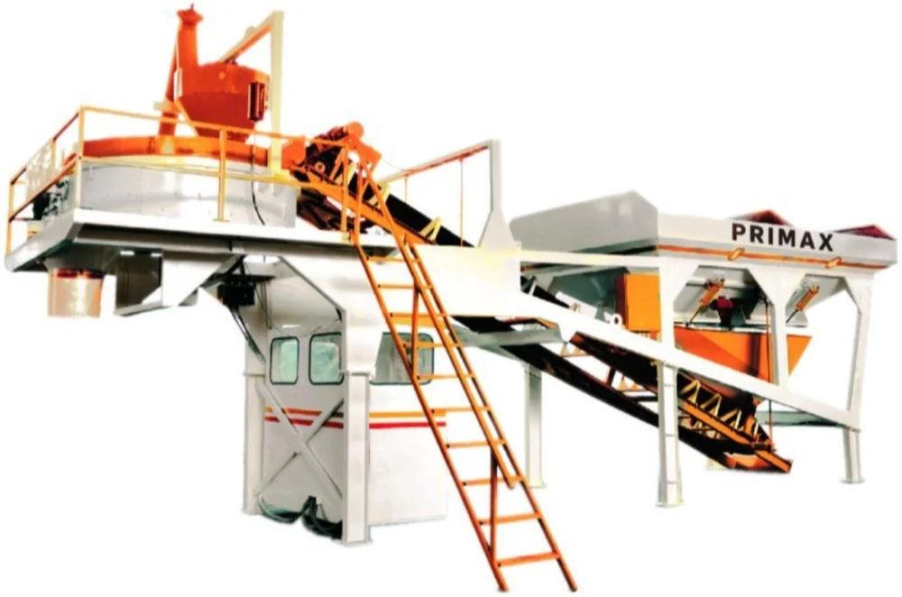PRIMAX Fully Automatic Concrete Batching Plant 30 m³/hr | High-Performance RMC Plant | Made in India