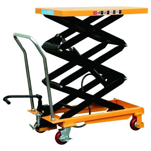 Hydraulic Scissor Lift Table 500 Kg Capacity | 20 Ft Height Mild Steel Platform 1