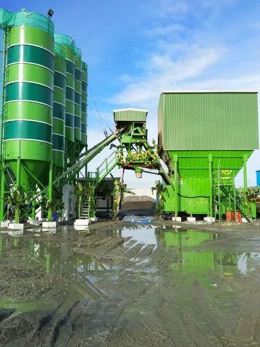 Schwing Stetter Concrete Batching Plant | 2 Cum Output | Automatic Electric RMC Plant