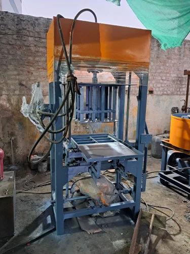 Atlas Hydraulic Cement Brick Making Machine 1000 Bricks per Hour | Manual