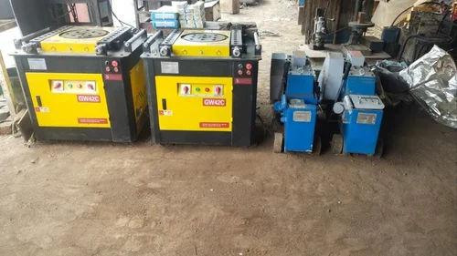 GW52 Bar Bending Machine | 52mm Semi-Automatic Electric Rebar Bender 6–42mm