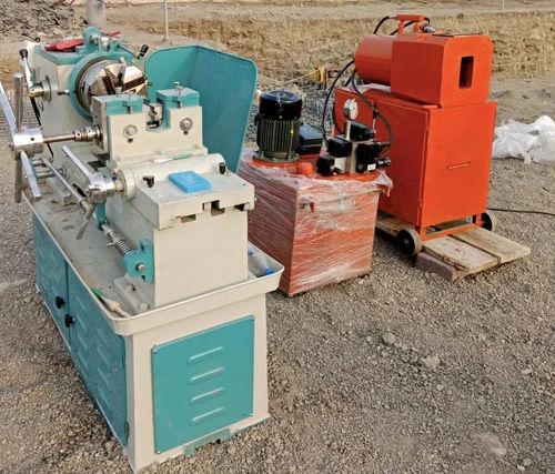 DS Coupler TMT Bar Threading Machine MahadevA1 – 16-40mm Semi-Automatic Rebar Threading Machine